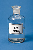 Bottle of Nitric Acid