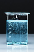 Copper Carbonate Reacts with Acid