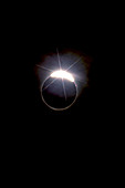Diamond Ring Effect, Solar Eclipse, August 21, 2017
