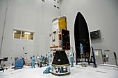 ADM-Aeolus satellite preparations