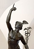 Bronze statue of Mercury