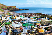 Marine litter washed ashore, Ireland