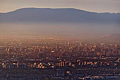 Air pollution, Santiago, Chile