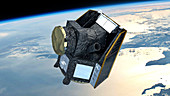 CHEOPS exoplanet-observing satellite, illustration
