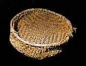 Twill plaited ring basket Anasazi Culture ad 900