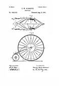 Oldreive Patent for Tricycle, 1881