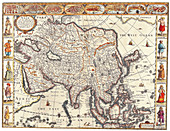 John Speed, Asia Map, 1626