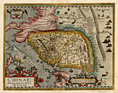 Luiz Jorge de Barbuda, China Map, 1584