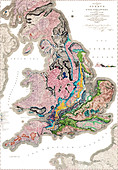 William Smith Geological Map, 1815