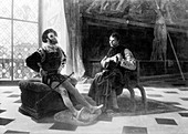 The Prince, Cesare Borgia with Niccolo Machiavelli