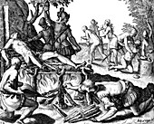 Spanish Persecution in the West Indies, 16th Century