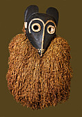 Raffia Mask, Democratic Republic of Congo