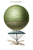 Blanchard's Balloon, Illustration