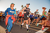 Surf City Marathon runners