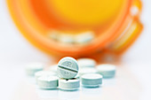 Methylphenidate 10-mg pills