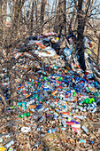 Dumped waste, Detroit, USA