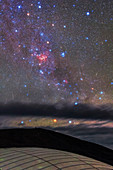 Eta Carinae over Paranal Observatory