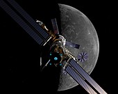 Lunar Orbital Platform-Gateway, illustration