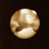 Mars infrared photograph, 1924