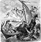 The Love Boat, 19th Century illustration