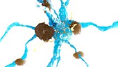 Illustration of Alzheimer's disease
