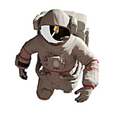 Illustration of an astronaut
