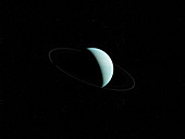 Illustration of Uranus