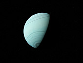 Illustration of Uranus