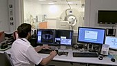 PET-CT scanner control room
