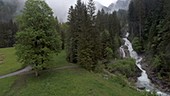 Simmenfaelle waterfall, Switzerland