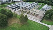 Millennium Seed Bank buildings, drone footage