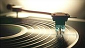 Record player, animation