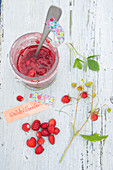 Macerated wild strawberry jam