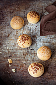Small buns with seeds