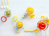 Fruit Purees for babies (6-9 Months)