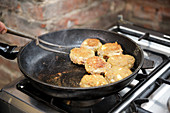 Meatballs in a Frying Pan
