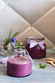 Blueberry smoothie