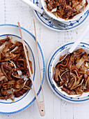 Beef Hor Fun Pasta (rice noodles with beef, China)