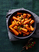 Chantenay carrots with pistachio butter