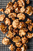 Baked cauliflower spiced with smoked red pepper, salt and olive oil
