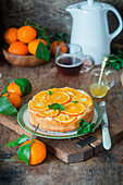 Tangerine upside down cake