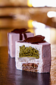Petit fours with chocolate