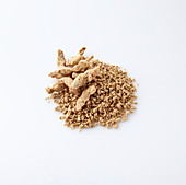 Textured soya (TVP, also known as soybean or soybean pretzel)