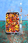 Amatriciana chicken traybake