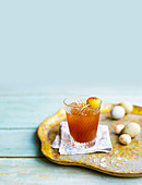 Simnel cake sour cocktail