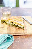 Spanakopita mit Feta (Griechenland)