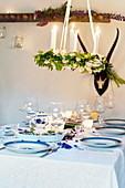 Atmospheric table setting