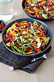 Vegetable noodle salad