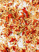 Crushed red chile peppers