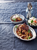 Barbacoa - Slow cooked Mexican lamb shoulder with dark chocolate